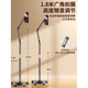 Universal pulley mobile phone holder floor-standing overhead shooting live broadcast special 2025 new wheeled movable flat multi-functional bed universal pulley three-arm - fixed height mobile phone dedicated solid thickened base +