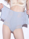 Powerful tummy control underwear for women, high waist shaping, waist shaping, postpartum body shaping, seamless tummy lift, buttocks tightening, stomach slimming, thin gray M (suitable for 80-99 Jin Jin is equal to 0.5 kg weight)