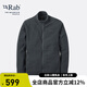 Rab Ruipo's new Stavel Jacket outdoor warm windproof soft fleece jacket jacket for men QFG-68 black gray L