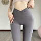 Gogoyoga high-end sports Pilates yoga pants for women in summer buttock slimming fitness pants tights for outer wear gray (A version) S (recommended 80-100Jin Jin equals 0.5 kg)