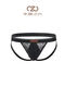 Half-Beast Charming Elegy Fresh Seaman Thong Men's Couple Briefs Super Sexy Double Butt White Wave M