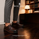 MONTAGUT leather shoes men's new British light luxury business casual men's toe-layer cowhide soft-soled shoes autumn and winter shoes for men