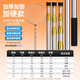 New stainless steel fishing net telescopic pole fishing net folding net head anti-hanging thick super hard large object fishing gear ultra thick super solid super hard fishing net pole with strong horse net 1.8m