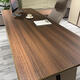 Aesthetic school new Chinese style solid wood desk North American walnut light luxury high-end executive desk modern simple boss desk size customization (contact customer service)