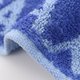 Pure cotton face towel flower absorbent children's face towel kindergarten soft towel blue 33*73cm 1 piece
