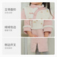 David Bella Aulet sells girls' Chinese style Hanfu skirt, winter dress, baby New Year's greetings outfit, warm children's clothing for going out, pink, in stock, 120 cm (recommended height 110-120cm)