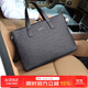 MashaLanti men's business briefcase, business trip laptop bag, large-capacity shoulder crossbody bag, high-end birthday gift for men