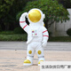 Xufeng Outdoor Internet Celebrity Check-in Astronaut Sculpture Astronaut Mall Merchandise Floor-standing Decoration Large Ornament Fiberglass Model Combination 2