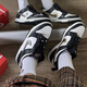 
Nike (NIKE) women's shoes 2025 new summer Dunk Low low top lightweight sneakers fashionable breathable casual shoes DH9764-001 black and white red panda gold and silver hook 36.5