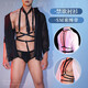 Feimu role-playing sexy pajamas for men, exclusive couples stimulation uniform, temptation thong, three-point sexy pajamas, men's uniform + black plaid underwear