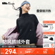 Beneunder jacket for women, fleece outer wear, inner wear, medium warm, windproof, outdoor warm, machine washable PM128