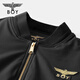 BOY LONDON Autumn and Winter trendy cotton-padded jackets for men and women, embroidered baseball collar jackets, cotton-padded jackets, N29900, black S
