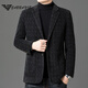 AX Armani Winter Down Suit Men's Trendy Warm Top Removable Down Liner Casual Men's Suit Gray M