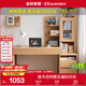Quanyou Home Furnishing Log style computer desk desk bookcase bookshelf integrated bedroom study office study makeup table