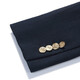 Gieves Charles Tissu importé Bleu en laine en tricot en tricot Business Business Blazer Blazer Men Navy Blue 54 (Ce lien est un lien personnalisé)