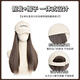 Aoyanlai hat and wig all-in-one women's fashion autumn and winter new baseball cap with long straight hair Internet celebrity versatile black long straight wig cap beige cap with long straight hair cold brown + hair net long hair