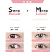 AE double eyelid double eyelid savior invisible lace long-lasting waterproof and sweatproof single eyelid artifact S+M 0 pairs S+M