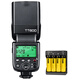 TT600 universal hot shoe flash with built-in trigger, 2.4G transmission, outdoor photography light (except Sony) TT600 standard + rechargeable battery set