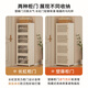 Household doorway shoe box new 2025 shoe rack simple dust-proof shoe storage artifact shoe cabinet space-saving plastic rattan door_4 layers_milk white (lamina can be adjusted)