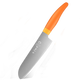 Shibazi makes small kitchen knife, slicing knife, fruit knife, multi-purpose knife, dopamine candy color, Menle multi-purpose knife (orange)