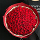 Bouquet of 99 red roses, express delivery of love, proposal, birthday gift to girlfriend, flowers delivered by local flower shop, deep love丨99 red rose bouquet