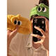 Hua Mu Rong Cute Big Eyes Face Wash Headband Women's Mask Wash Year of the Snake Cartoon Plush Headband Winter Headband Headband Pink + Green Soft and Cute