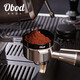 OBOD coffee powder catcher ring 58mm with magnetic cloth powder ring Italian coffee machine handle powder catcher grinder bean anti-flying powder ring 58mm silver gray (magnetic suction)