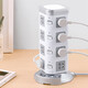 Bull (BULL) same model multifunctional vertical socket charging strip porous power supply wiring board power strip night light 4 sockets on the first floor 0.8 meters 4 sockets on the first floor 0.8 meters