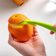 Meschut German orange peeling artifact fruit peeler orange opener household grapefruit peeling and opening orange artifact peeling knife orange peeler orange one free portable orange peeler