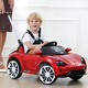 Guardian Laoren children's electric toy car four-wheeled, seatable, rechargeable remote control push rod for baby boys and girls 1 to 3 years old 5 white = self-driving_+ remote control Order reminder Functions are gradually increasing