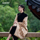 Merf Yunshang Electric Blanket Electric Heating Shawl Heating Shawl Heating Shawl USB Outdoor Office Single Warming Blanket Auspicious Edition-Carbon Nano (Coffee Brown)