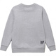 DESCENTE children's sweatshirt logo printed long sleeve gray 130