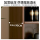 Zhong Zhang Gui solid wood ecological board wine cabinet wall-mounted living room storage display cabinet commercial wine rack 2024 new home new Chinese style door-to-door delivery thickened 15mm plate 60cm-original wood grain