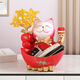Pupan Pupan Creative Lucky Cat Storage Doorway Porch Shoe Cabinet Key Storage Deer Ornaments Living Room Desktop Remote Control Fulu Lucky Cat Storage Piggy Bank Gold