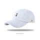 Scissors Four Seasons MOOSE Casual Light Luxury Korean Fashion Versatile Baseball Cap for Men and Women Trendy American Retro Soft Top Casual White