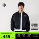 Converse official autumn and winter new men's and women's water-repellent baseball jacket cotton jacket UCJ147 UCJ147-023 L (175/100A)