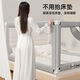 Bangbangzhu punch-free bed fence baby anti-fall anti-bed guardrail baby mosquito net household installation-free yurt anti-mosquito/anti-fall/free nailing Xingdudu (free mosquito net) 1.5+1.5m+2m+2m