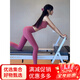 Kangaroo's beautiful yoga clothing for women, Pilates training clothing, high-end yoga vest with chest pad, fitness and sports suit, rose red vest + rose red pants S (80-98Jin Jin equals 0.5kg)