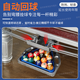 PNT (delivery package installation) pool table marble standard adult home American black eight billiards commercial table 9 feet silver wooden library + automatic ball collection model best-selling in the store Chinese black eight standard table