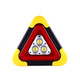 Minggu Triangle Warning Sign Car Multifunctional Tripod Warning Sign Highway Failure Emergency Stop Sign Red Explosion Flashing Light Sign Warning Sign