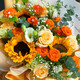 Flowers from the same city, sunflowers and roses mixed and matched bouquets for birthday gifts for girlfriends, best friends and elders. Flowers delivered by flower shops. Starry sky and sunshine | 3 sunflowers, champagne and baby's breath mixed and matched bouquets