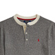 Polo Ralph Lauren Boys' Fall 25 Waffle Knitted Cotton Henley RL43858 020-Gray 90 (2)