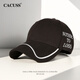 CACUSS Baseball Cap 2025 Spring New Men's and Women's Fashionable Peaked Hat Wide Brim Sun Protection Sunshade Sports Hat Zunya Black Adjustable (56-60CM)