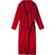 Yalu Couple Nightgown Women's Autumn and Winter Long Thick Coral Velvet Red Bridal Knot Wedding Dressing Robe Men's Bathrobe Pajamas Burgundy Female 2XL 180-220 Jin Jin is equal to 0.5 kg