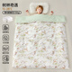 European Pregnancy Baby Quilt Autumn and Winter Silk Quilt Baby Special Pure Cotton Quilt for Boys and Girls Kindergarten Removable and Washable Newborn Adventures in the Forest丨Mulberry Silk-Medium Thick Liner/Recommended Temperature 18-28 C 120x100cm