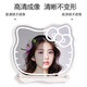 New KT cat makeup mirror led with light desktop desktop smart charging bedroom dressing mirror Hello Kitty Internet celebrity mirror Kitty cat Christmas gift for girlfriend KT cat with light white