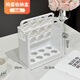 Jiebaina egg storage box refrigerator side door storage rack can be stacked with kitchen special egg tray fresh-keeping box egg box ice transparent white can hold 30 eggs / automatic flip
