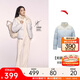 Anta Guan Xiaotong's same style bread down jacket丨Puff down women's winter cotton warm jacket