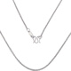 Laomiao Pt950 platinum necklace plain chain O-shaped plain Chopard chain platinum 2025 new style gift for girlfriend and wife birthday gift platinum O-shaped chain about 6.32g