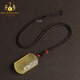 Bailuoqi Zhao Gongmingwu God of Wealth Jincai natural citrine pendant safe and sound brand necklace pendant amulet